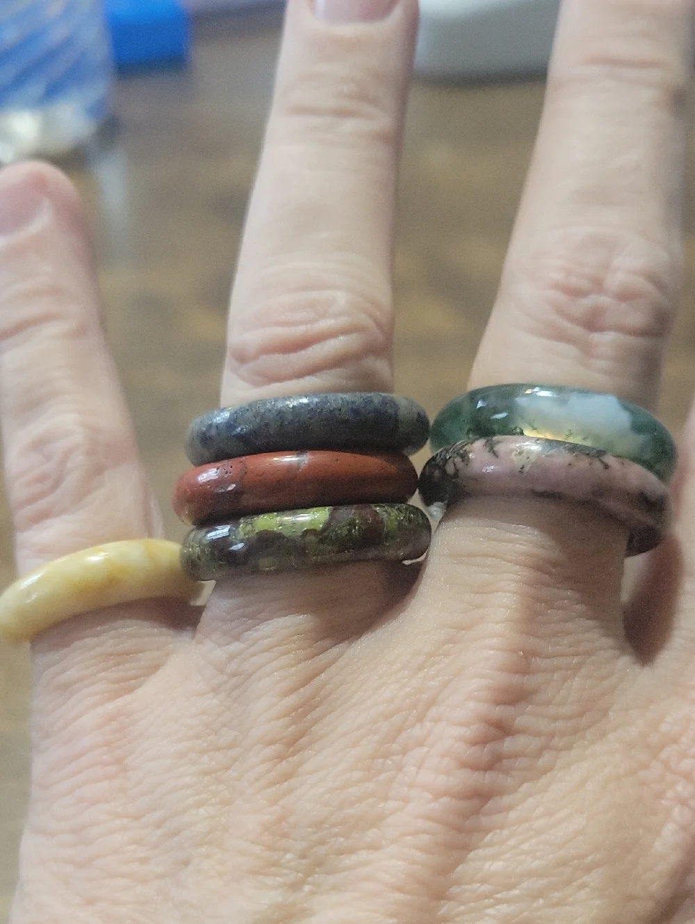 Stone Ring Lot